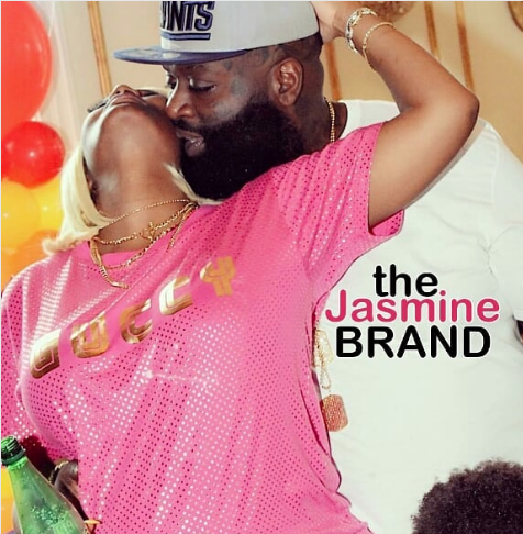 Rick Ross’ Pregnant Baby Mama Shares Sweet Photo Of Them Coupled Up