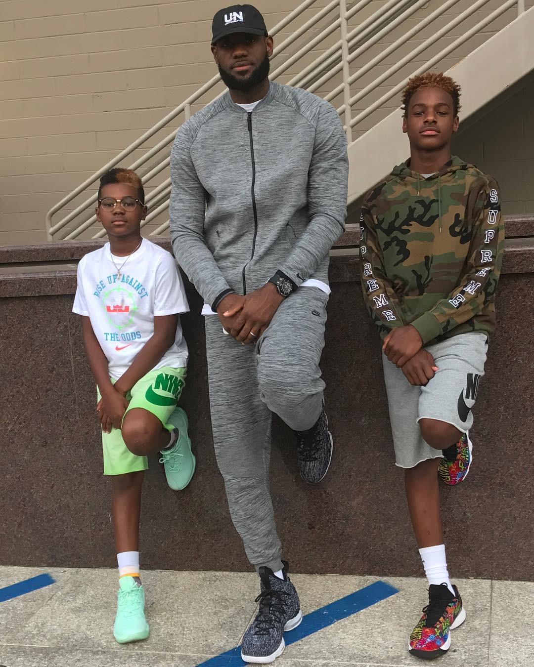 LeBron James' 11 & 14-Year-Old Sons Drink Wine - theJasmineBRAND