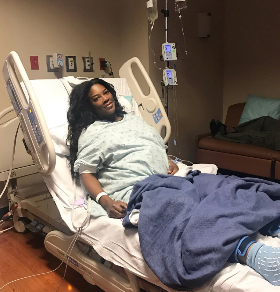 Kenya Moore Having 'Tough' Recovery, After Having Complications During