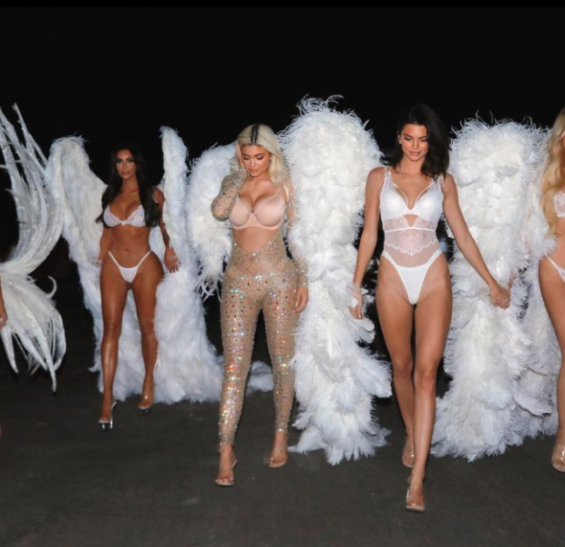 Victoria’s Secret Lends Kardashians Authentic VS Angels Costumes For Halloween