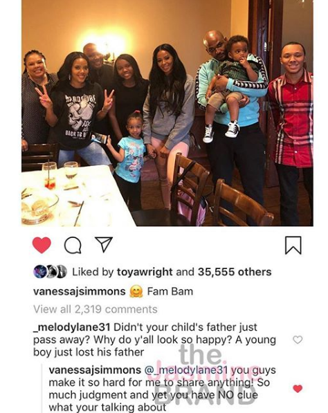 Simmons baby daddy vanessa Who is