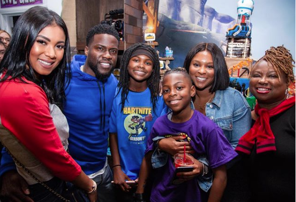 Torrei Hart Continues To Happily Co Parent W Kevin Hart Wife Eniko Hart No One Wins When The Family Feuds Thejasminebrand