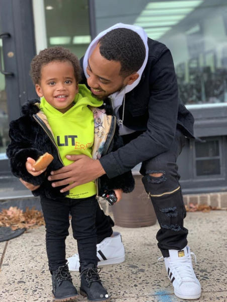 Angela Simmons' Brother Steps In As Father Figures For Her Son [Photo ...