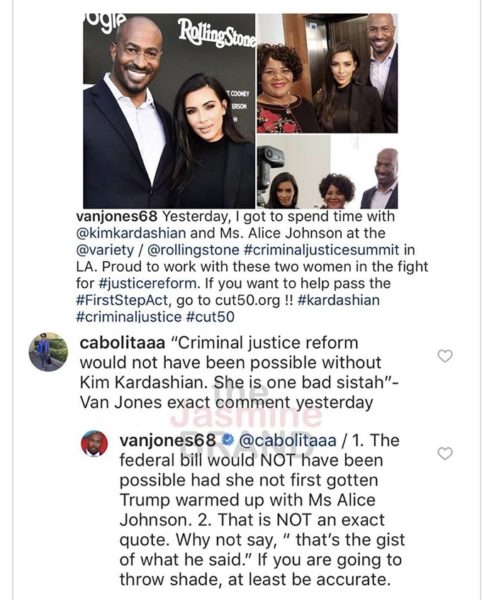 Van Jones Credits Kim Kardashian For Passed Criminal Reform Bill