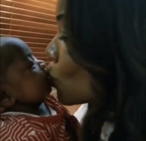 Gabrielle Union Defends Kissing Infant Daughter On Mouth – Even Oprah’s Crew Got Vaccinated!