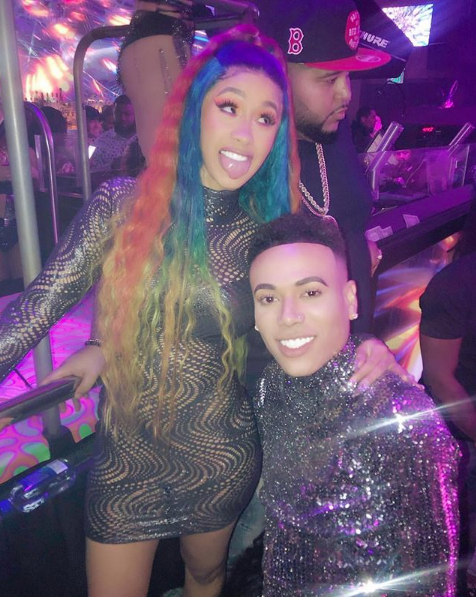 Newly Single Cardi B Parties In Miami [VIDEO]