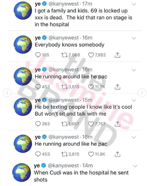 473px x 599px - Kanye Says Drake Is Threatening His Family, Kim Kardashian Interjects  Herself Into Beef: He Paved The Way For You! - theJasmineBRAND