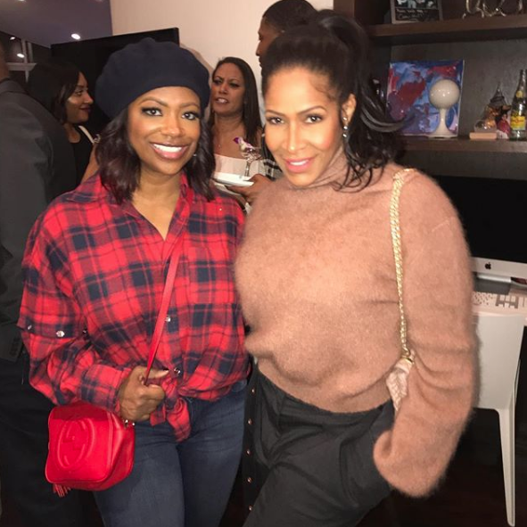 Kandi Burruss Reunites w/ Ex RHOA Star Sheree Whitfield [Photo]