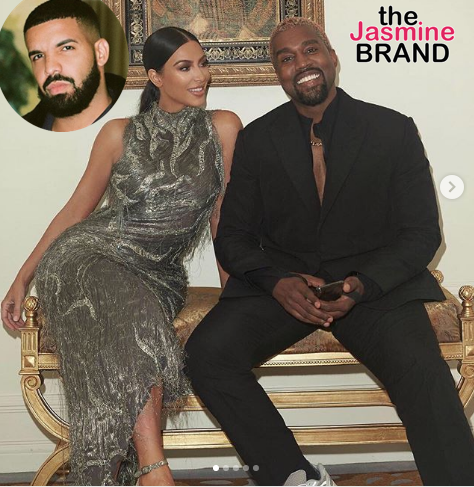 Kanye Starts New Beef w/ Drake – He’s Following My Wife On Social Media & It’s F**ked Up!