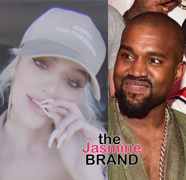 Khloé Kardashian Rocks Hat Encouraging Kanye West To Run For President
