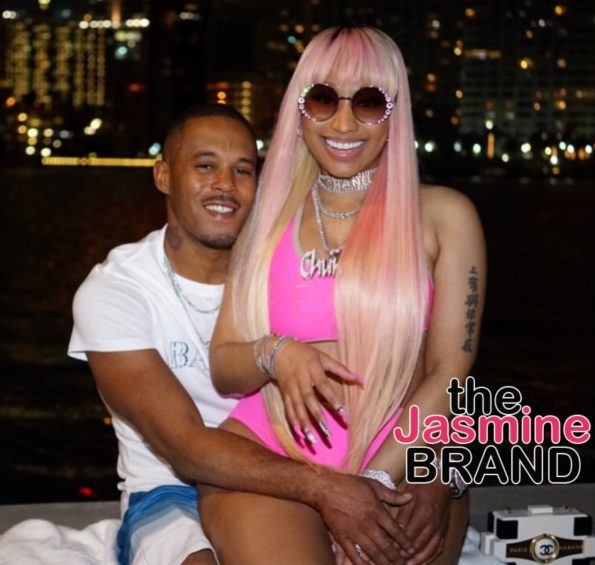 595px x 565px - Nicki Minaj's Boyfriend Kisses Her Toes, Shows Off Jacuzzi PDA On Social  Media! [VIDEO] - theJasmineBRAND