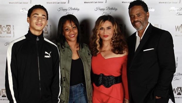 Tina Knowles Lawson Wards Off Cougars With Picture of Teenage Grandson: “He’s only 14!”