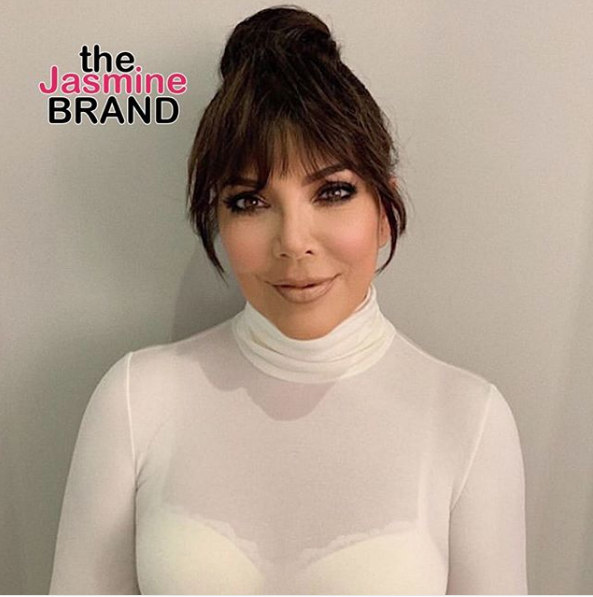 Kris Jenner Debuts New Hair!