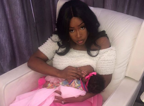 Remy Ma Shares Breastfeeding Photo With Her “Golden Child”