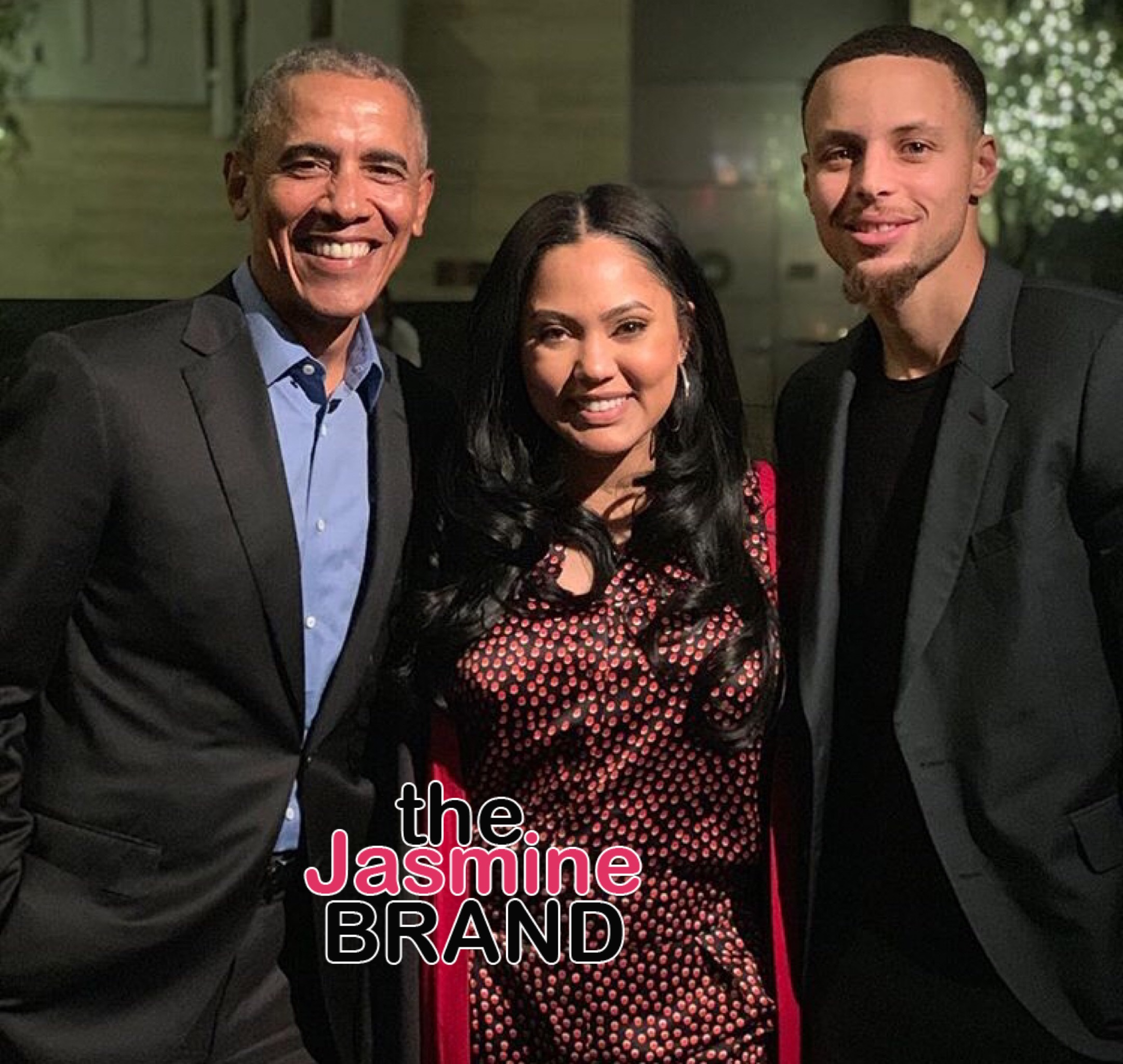 Obama Girl Porn - Ayesha & Steph Curry Have Dinner W/ Barack Obama - theJasmineBRAND