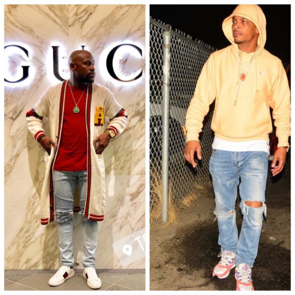 SPOTTED: Floyd Mayweather Jr. Flexes in Matching Gucci – PAUSE