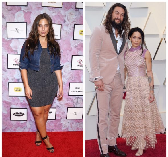 Ashley Graham Has Awkward Red Carpet Moment w/ Jason Momoa, Wife Lisa Bonet Interjects [VIDEO]