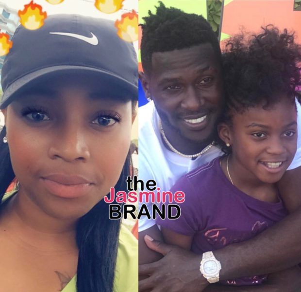 NFL’s Antonio Brown Wants Full Custody Of Daughter After Mother Accuses Him Of Physical Abuse