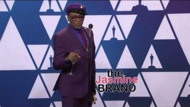 Spike Lee Visibly Upset, Says “Green Book” Should NOT Have Won Oscar For Best Picture [VIDEO]
