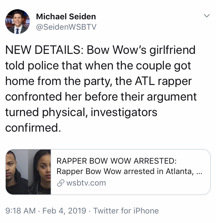 Violent Fight Between Bow Wow & Kiyomi Leslie May Have Stemmed From