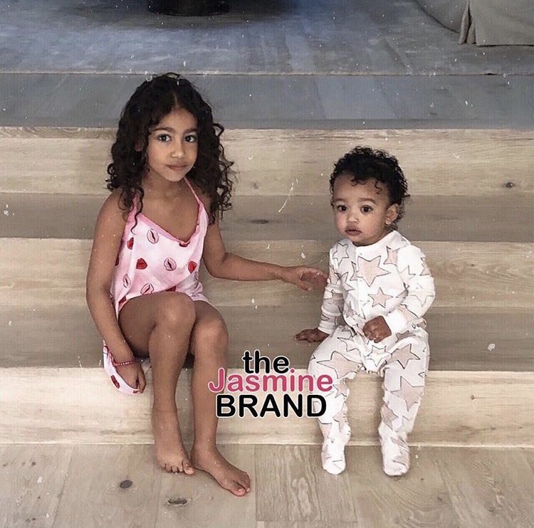 Kim Kardashian Shares Adorable Photo Of North And Chicago West Thejasminebrand 