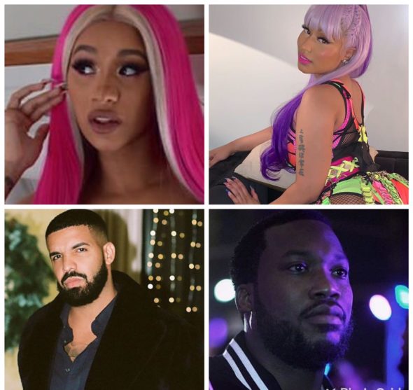 Nicki Minaj’s Reignites Beef W/ Cardi B, Trashes Drake & Ex Meek Mill On New Song