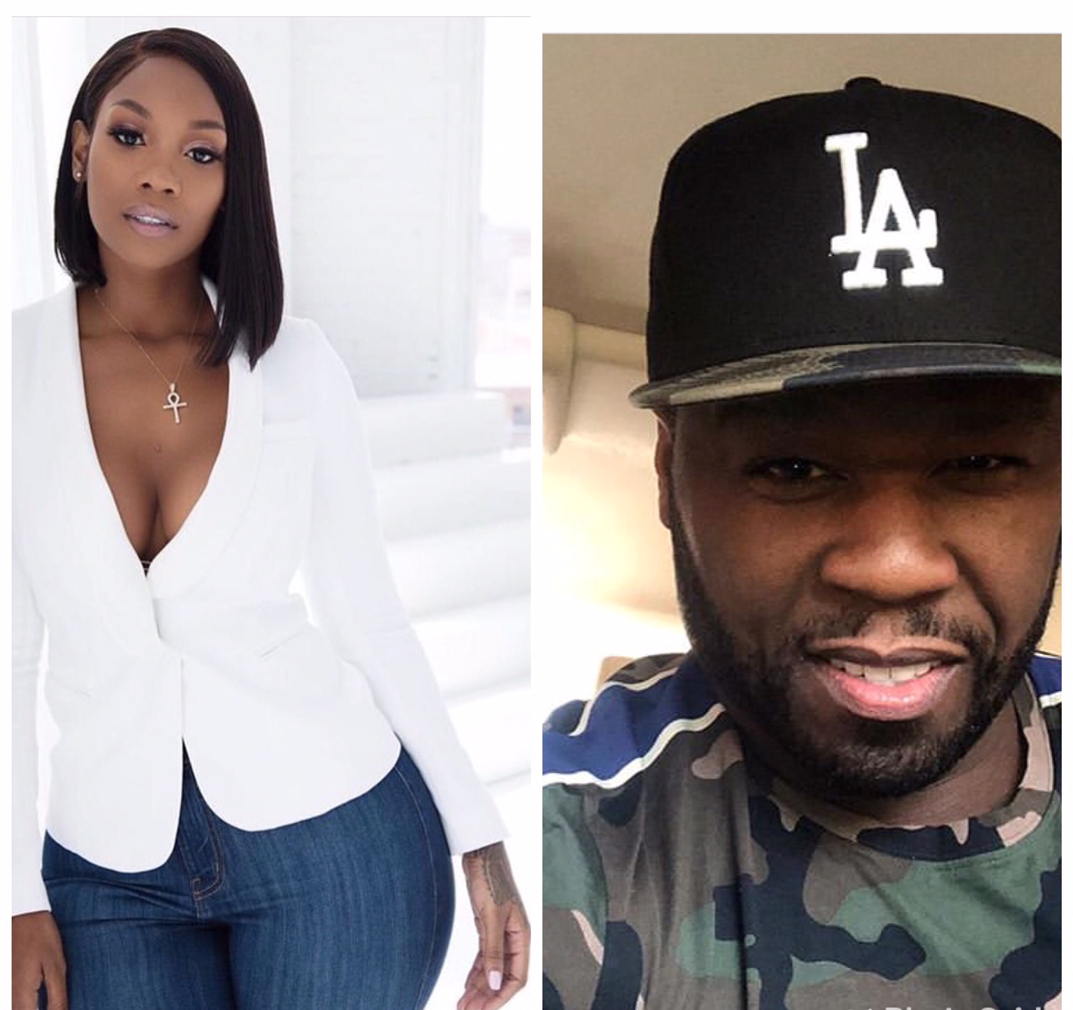 50 Cent Caught Kissing Ex Black Ink Crew Chicago Star Nikki Nicole Thejasminebrand