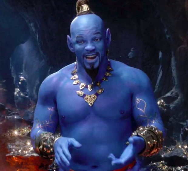 1st Look! ‘Aladdin’ Trailer Reveals Will Smith’s Blue Genie [VIDEO]