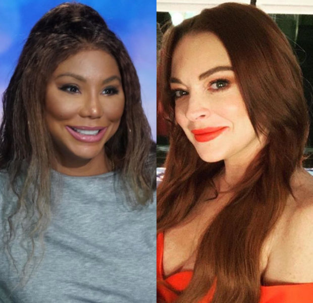 Lindsay Lohan Lashes Out At Tamar Braxton, Threatens To Expose Her Mom’s “Celebrity Big Brother” Castmates 