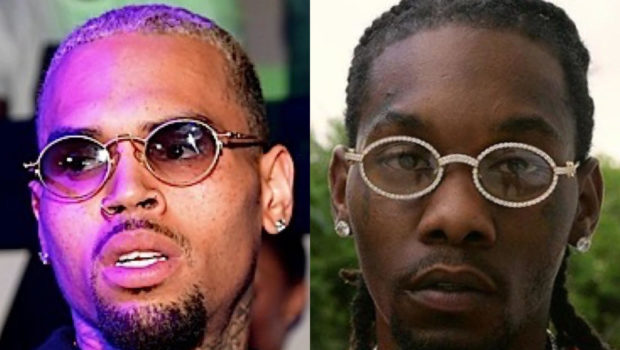 Offset Lashes Out At Chris Brown Over 21 Savage Meme, Singer Responds: Suck My D**k! 