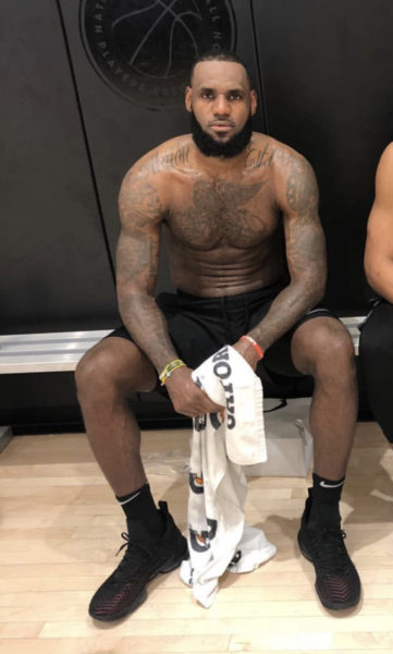 lebron james leg muscles