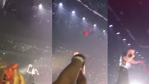 Drake Catches Fan’s Bra On Tour [VIDEO]