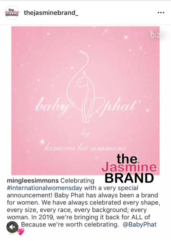 Kimora Lee Simmons Baby Phat 2019 Relaunch Info