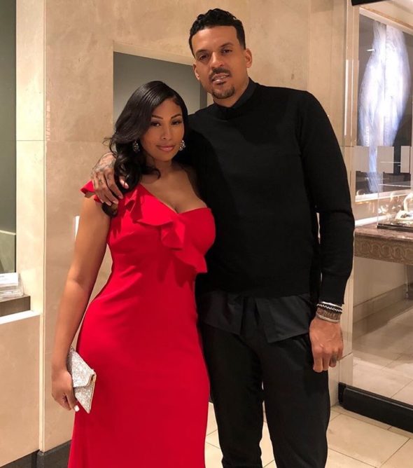 Matt Barnes’ Girlfriend Anansa Sims Throws Him A Surprise Birthday