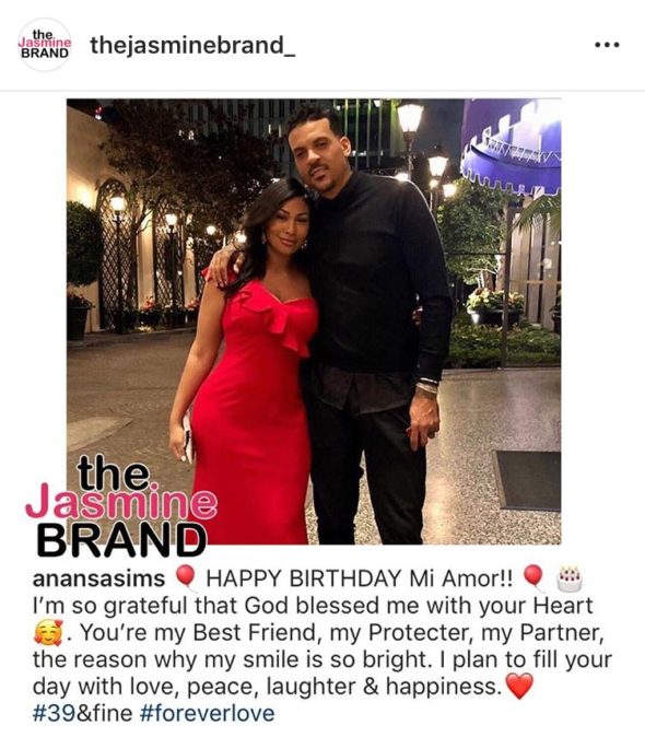 Congratulations! Matt Barnes And Anansa Sims Are Engaged!