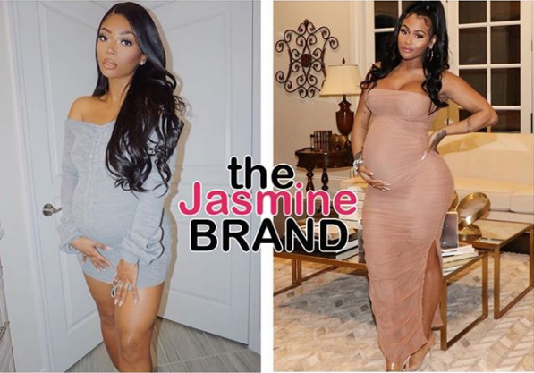Quality Control Music CEO Pierre Thomas’ 2 Pregnant Baby Mamas Lira Galore & Kaylar Will Are Ready To Pop! [Photos]