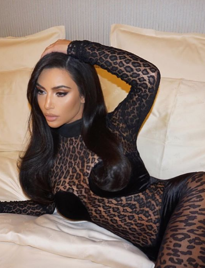 Kim Kardashian Lace Bodysuits for Women