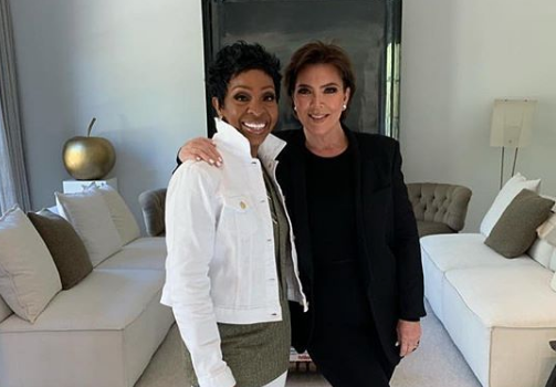 Kris Jenner Hangs Out With Her New BFF Gladys Knight! [Photo]