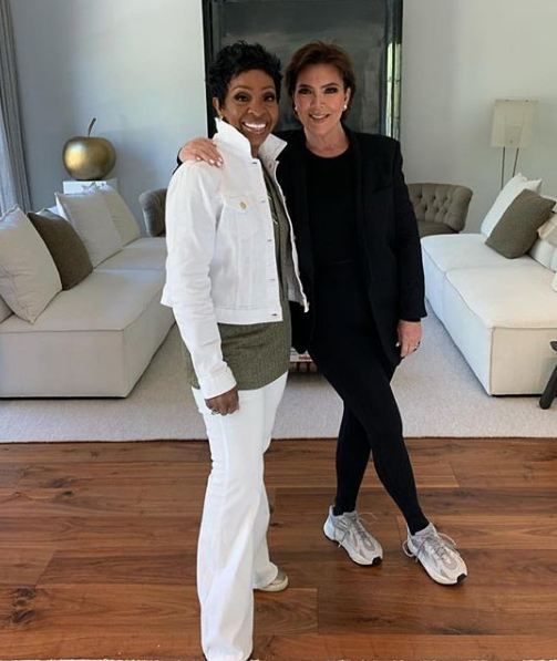 Kris Jenner Hangs Out With Her New BFF Gladys Knight! [Photo]