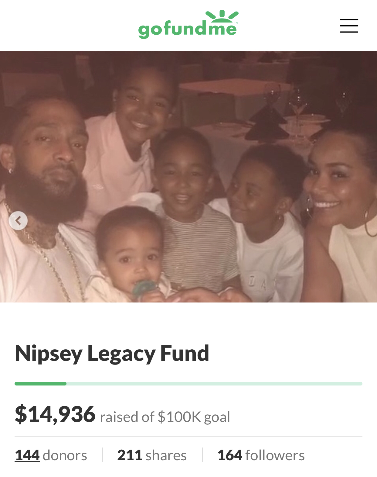Reggie Bush Deletes $100K GoFundMe For Nipsey Hussel’s Children At ...
