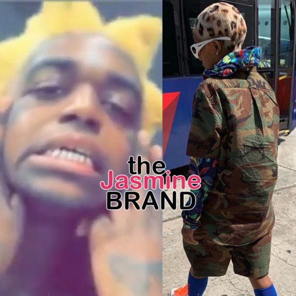 Kodak Black Dej Loaf Debut Dramatic New Hair Photos Thejasminebrand