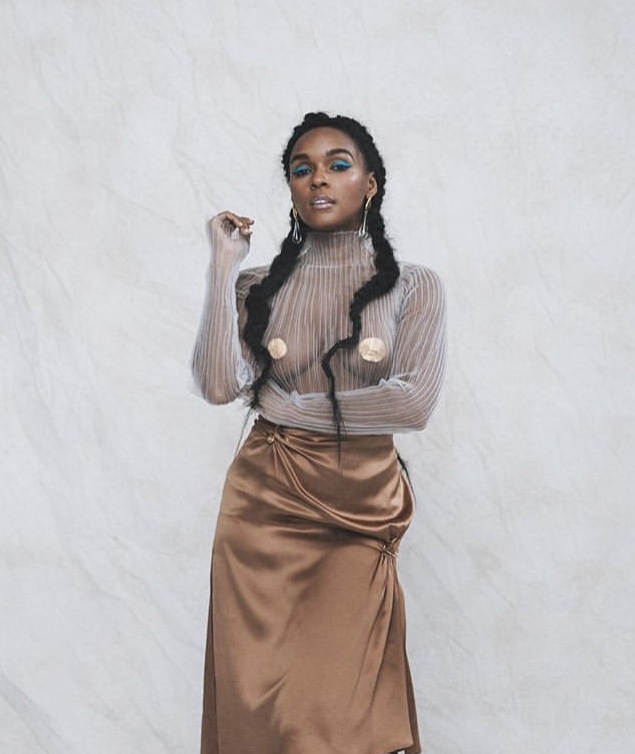 Janelle Monáe Embraced Their Body Hair at L.A. Pride in an Extreme Cut-Out  Bra and a Hip Bone-Baring Skirt