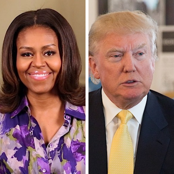 Michelle Obama Slams Donald Trump’s Actions As ‘Racist’ & ‘Morally Wrong’ [WATCH]