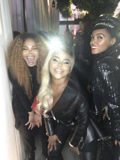 Janet Jackson Spotted W/ Lil Kim & Janelle Monae [Photos]