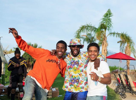 Celebs Spotted At Coachella – Idris Elba, Quavo, Karrueche Tran, Victor Cruz, Justine Skye, H.E.R.