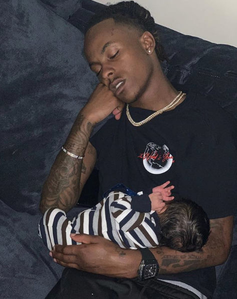 Rich The Kid Shares 1st Photo Of Newborn Son W/ Tori Brixx