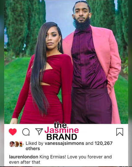 Lauren London Shares Text She Sent Nipsey Hussle - theJasmineBRAND