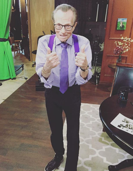 Larry King’s Reps Say “He Did Not Go Into Cardiac Arrest” Despite Reports