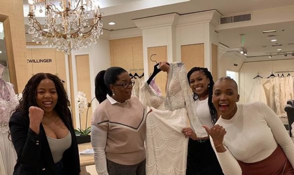 Oprah Shuts Down Saks Fifth Avenue, Buys $10k Wedding Dress For Former Student 