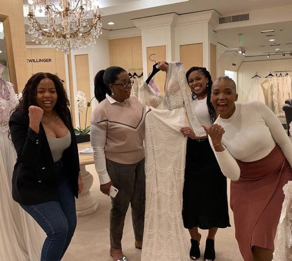 Oprah Shuts Down Saks Fifth Avenue, Buys $10k Wedding Dress For Former Student 